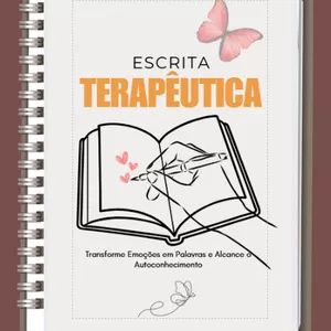 Imagem de capa para o Ebook Escrita Terapêutica
