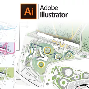 Imagem principal do produto Curso Adobe Illustrator CC para Arquitectos. De 0 a Experto.