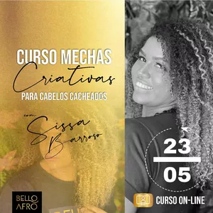 Imagem de capa para o Evento online Curso Mechas Criativas