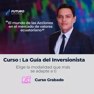 Imagen de portada para Curso online PROGRAMA LA GUIA DEL INVERSIONISTA // GRABADO 5 MÓDULOS