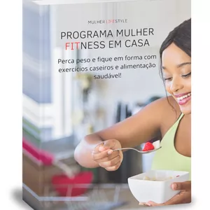 Imagem de capa para o Ebook Programa Fitness em Casa