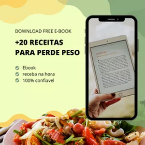 Imagem de capa para o Ebook emagreça em casa