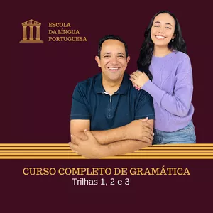 Imagem do curso CURSO COMPLETO DE GRAMÁTICA: TRILHAS 1,2,3
