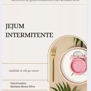 Imagem de capa para o Ebook Protocolo Jejum Intermitente