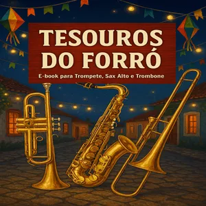 Imagem de capa para o Ebook TESOUROS DO FORRÓ