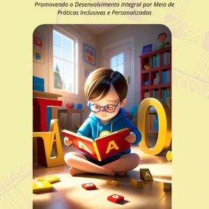 Imagem de capa para o Ebook E-book Alfabetização para crianças com síndrome de Down