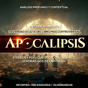 Imagen de portada para Curso online EL APOCALIPSIS:  EL MEJOR CURSO COMPLETO 