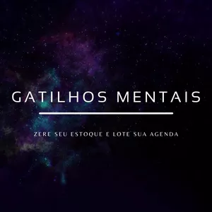 Imagem de capa para o Ebook GATILHOS MENTAIS para ZERAR SEU ESTOQUE ou LOTAR SUA AGENDA