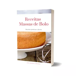 Imagem de capa para o Ebook Receitas de Bolos