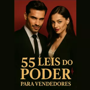 Imagem de capa para o Ebook 55 LEIS DO PODER PARA VENDEDORES