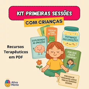 Imagem de capa para o Ebook Combo Primeiras Sessões com Crianças