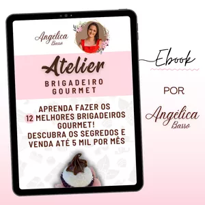 Imagem de capa para o Ebook Ebook Atelier do Brigadeiro Gourmet