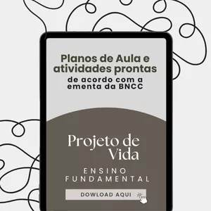 Imagem de capa para o Ebook Plano de Aula e Atividades Prontas de Projeto de Vida