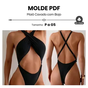 Imagem de capa para o Ebook MOLDE MAIÔ CAVADO COM BOJO