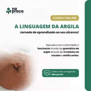Imagem de capa para o Curso online Metodologia 3D: A Gramática da Argila, o se intimar com a terra