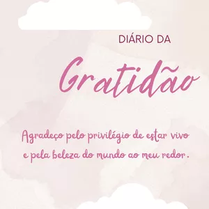 Imagem de capa para o Ebook Diário da Gratidão 