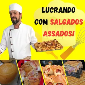 Imagem de capa para o Curso online Lucrando Alto com Salgados Assados