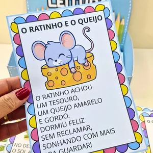 Imagem de capa para o Ebook Kit 50 Fichas de Textos