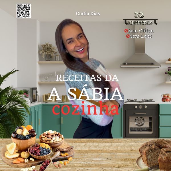 Imagem de E-Book 32 Receitas da Sábia Cozinha criado por Cintia Paula Dias Moreira na hotmart
