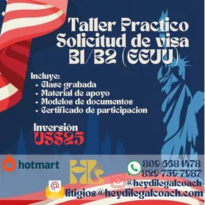 Imagen de portada para Curso online Solicitud de visa americana (Nueva plataforma)