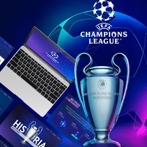 Imagem de capa para o Curso online Champions League - Template de PowerPoin