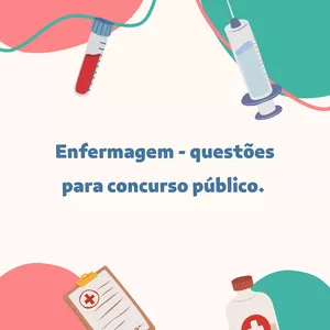 Imagem de capa para o Ebook Enfermagem- questões para concurso 