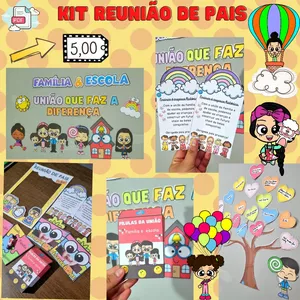 Imagem de capa para o Ebook KIT REUNIÃO DE PAIS EDUCA ARTE