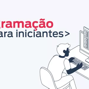 Imagem de capa para o Curso online Programação para Iniciantes