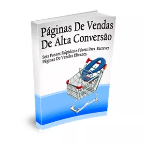 Imagem de capa para o Ebook Páginas De Vendas De Alta  Conversão