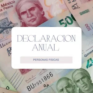 Imagen de portada para Curso online DECLARACION ANUAL DE PERSONAS FISICAS ASALARIADAS EN MÉXICO 2024