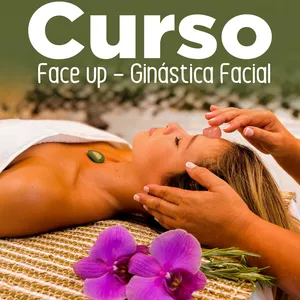 Imagem de capa para o Curso online Curso Face up - Ginástica Facial 