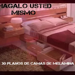 Imagen de portada para Ebook PLANOS DE 30 CAMAS DE MELAMINA