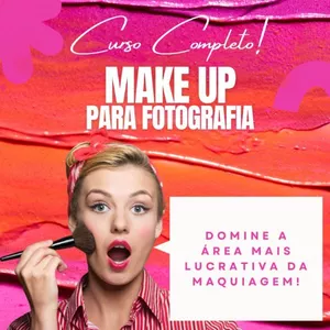 Imagem do curso Maquiagem para Fotografia