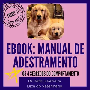 Imagem de capa para o Ebook Manual de Adestramento Canino - 4 Pilares do Comportamento dos Cães