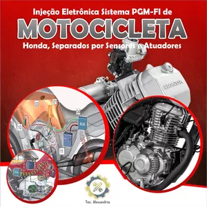 Imagem de capa para o Ebook Injeção Eletrônica PGM-FI Honda - Parâmetros