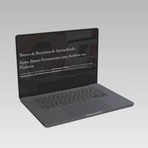 Imagem de capa para o Ebook Banco de recursos para Acelerar sua Fluência