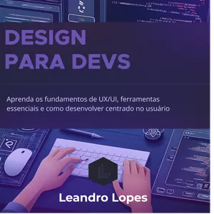 Imagem de capa para o Ebook eBook Design para Devs