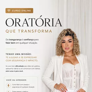 Imagem do curso Curso de oratória 