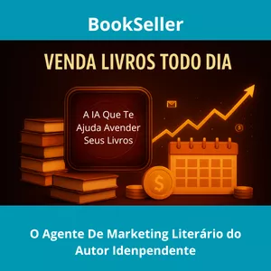 Imagem de capa para o Curso online BookSeller  Venda Livros Todo Dia - Especialista em Vendas e Lançamentos Para Autores Independentes
