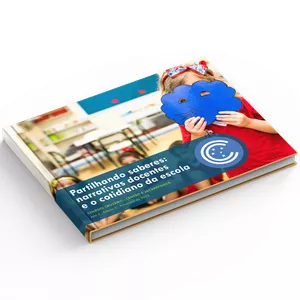 Imagem de capa para o Ebook Partilhando saberes: narrativas docentes e o cotidiano da escola