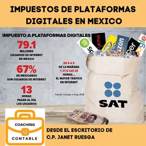 Imagem principal do produto IMPUESTOS DE PLATAFORMAS DIGITALES EN MÉXICO