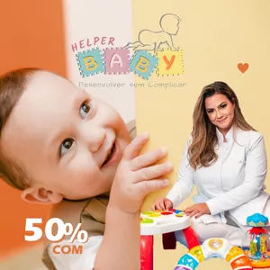 Imagem de capa para o Curso online HELPER BABY DESENVOLVER SEM COMPLICAR
