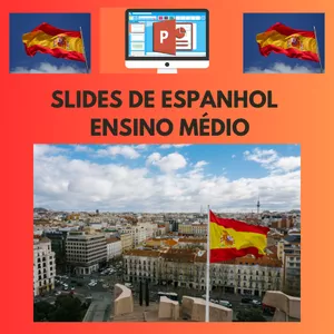 Imagem do curso SLIDES DE ESPANHOL PARA O ENSINO MÉDIO