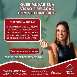 Imagem de capa para o Evento online Workshop Finanças na Prática