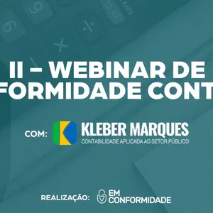 Imagem de capa para o Curso online II - Webinar em Conformidade Contábil 