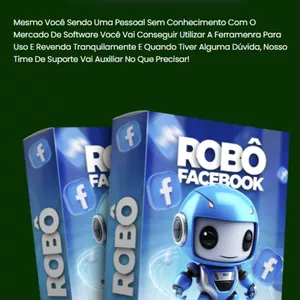 Imagem de capa para o Curso online Robô Facebook