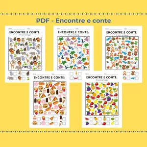 Imagem de capa para o Curso online Atividade Encontre e Conte - PDF