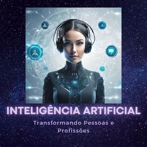 Imagem de capa para o Ebook Inteligência Artificial para Transformação Pessoal e Profissional