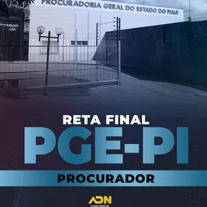 Imagem de capa para o Curso online Reta Final PGE/PI - Procurador 