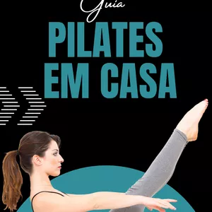 Imagem de capa para o Ebook Guia de Pilates em Casa